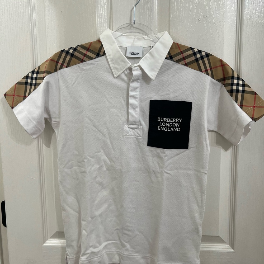 Kids Burberry shirt